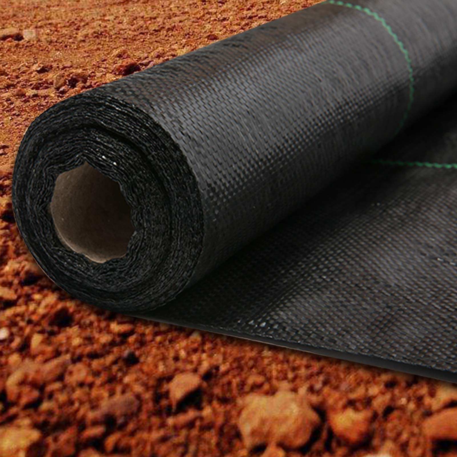 Buy AGTEK Garden Weed Barrier Landscape Fabric 3.8oz 4x50 FT HeavyDuty