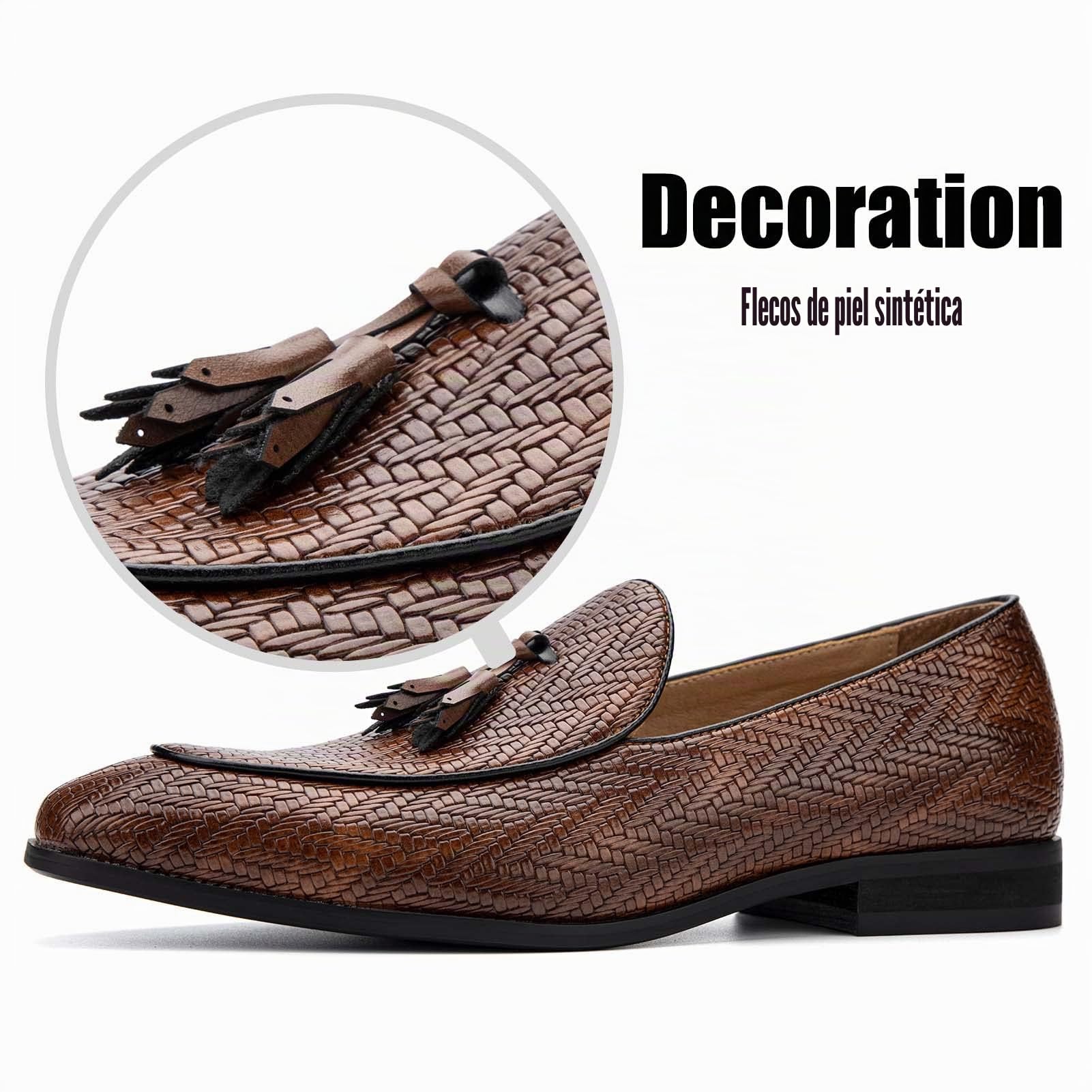 JITAI Mocasines de Hombre Zapatos Hombre Vestir Mocasines Verano Hombre Zapatos Traje