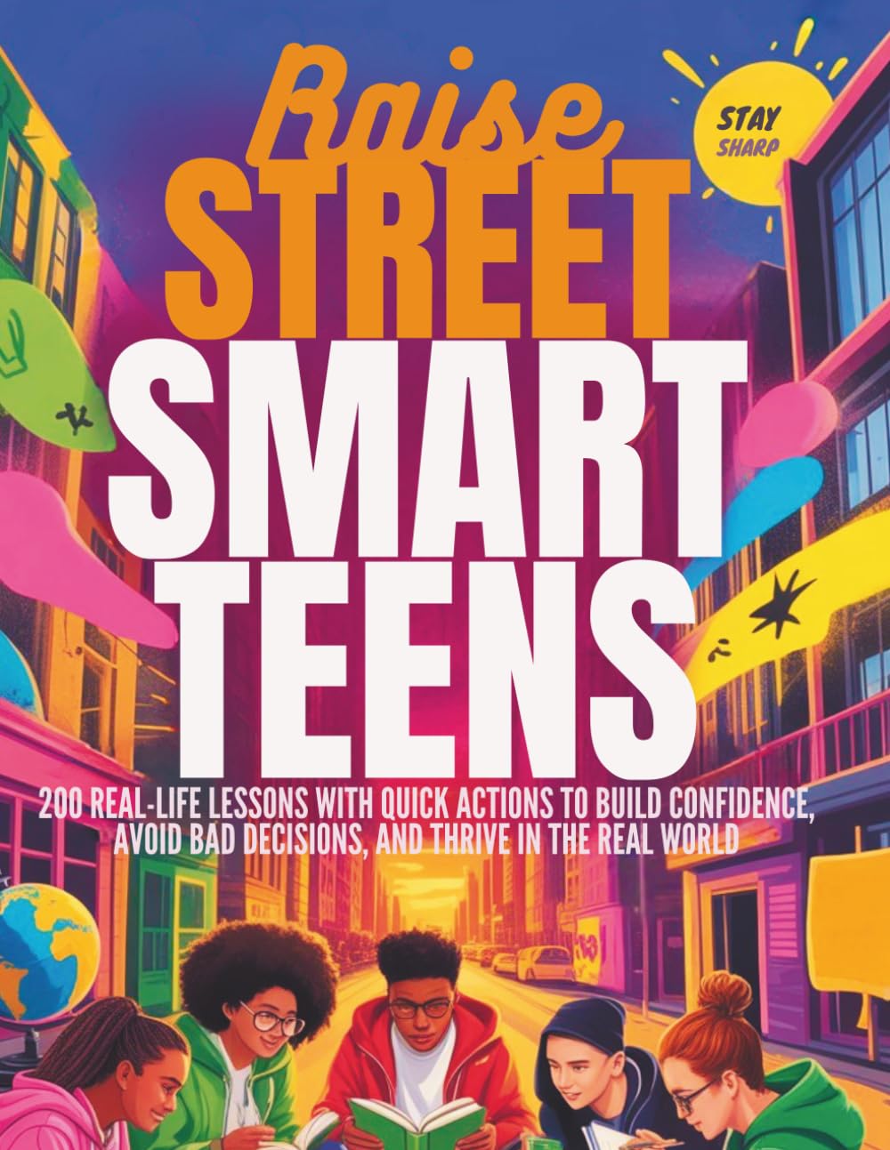 Raise Street-Smart Teens: 200 Real-Life Lessons with Quick Actions to Build Confidence, Avoid Bad Decisions, and Thrive in the Real World
