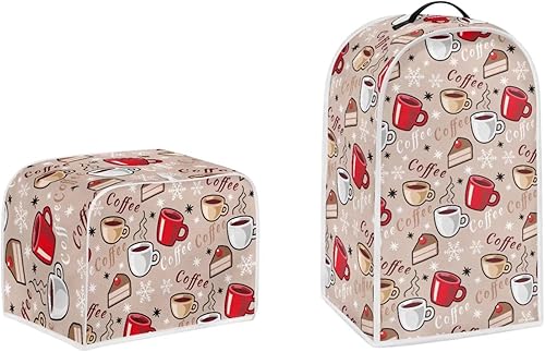 Vista 120 de doginthehole Lindos elefantes decorativos para electrodomésticos pequeños, juego de cubiertas de protección de huellas dactilares para cocina