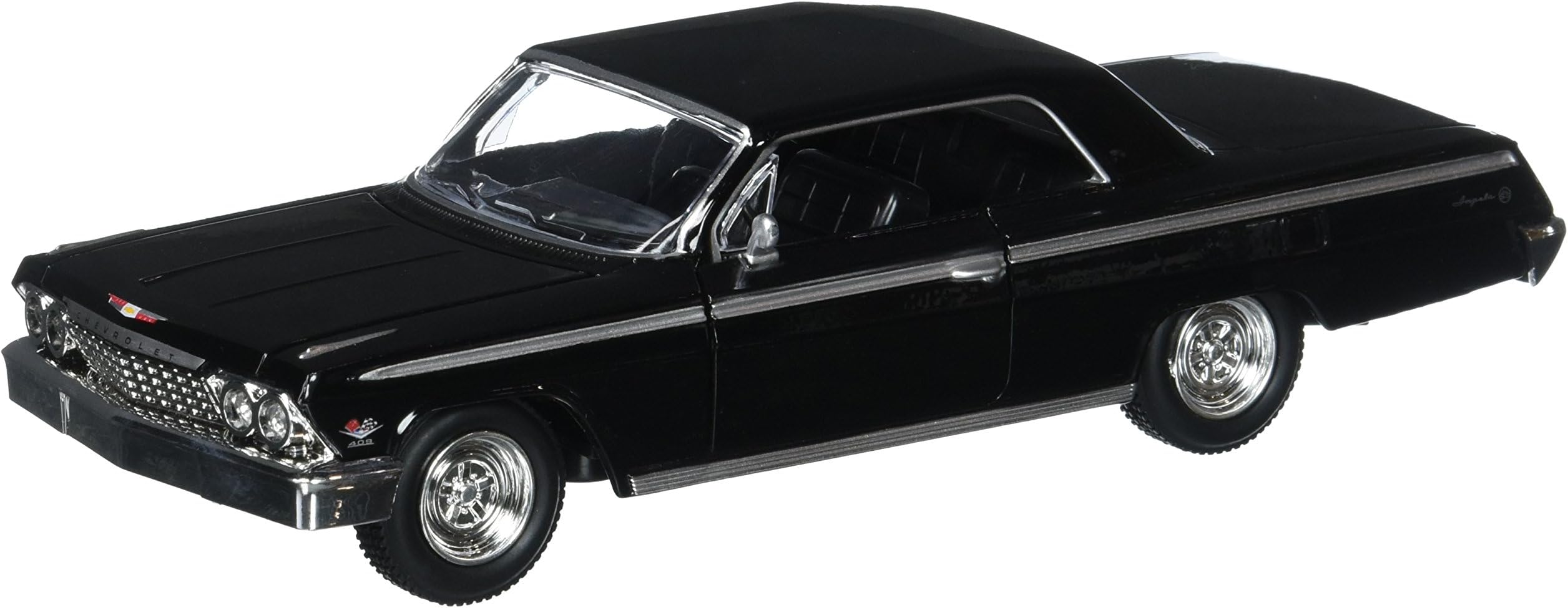 1:24 W/B - City Cruizer - 1962 Chevrolet Impala Ss - Black