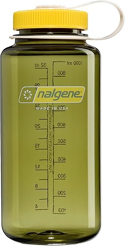 Miniatura 64 de Nalgene Sustain - Botella de agua de Tritan sin bisfenol A hecha con un 50 % de material derivado de restos de plástico, 32 fl oz, boca ancha