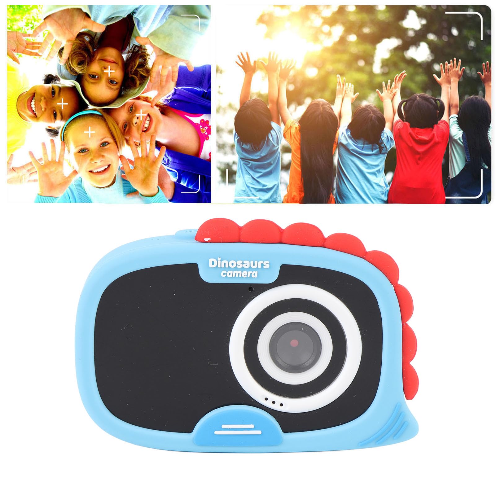 Cámara Submarina, 12 MP 750 MAh Batería Compacta Cámara Pequeña para la Playa (Blue)