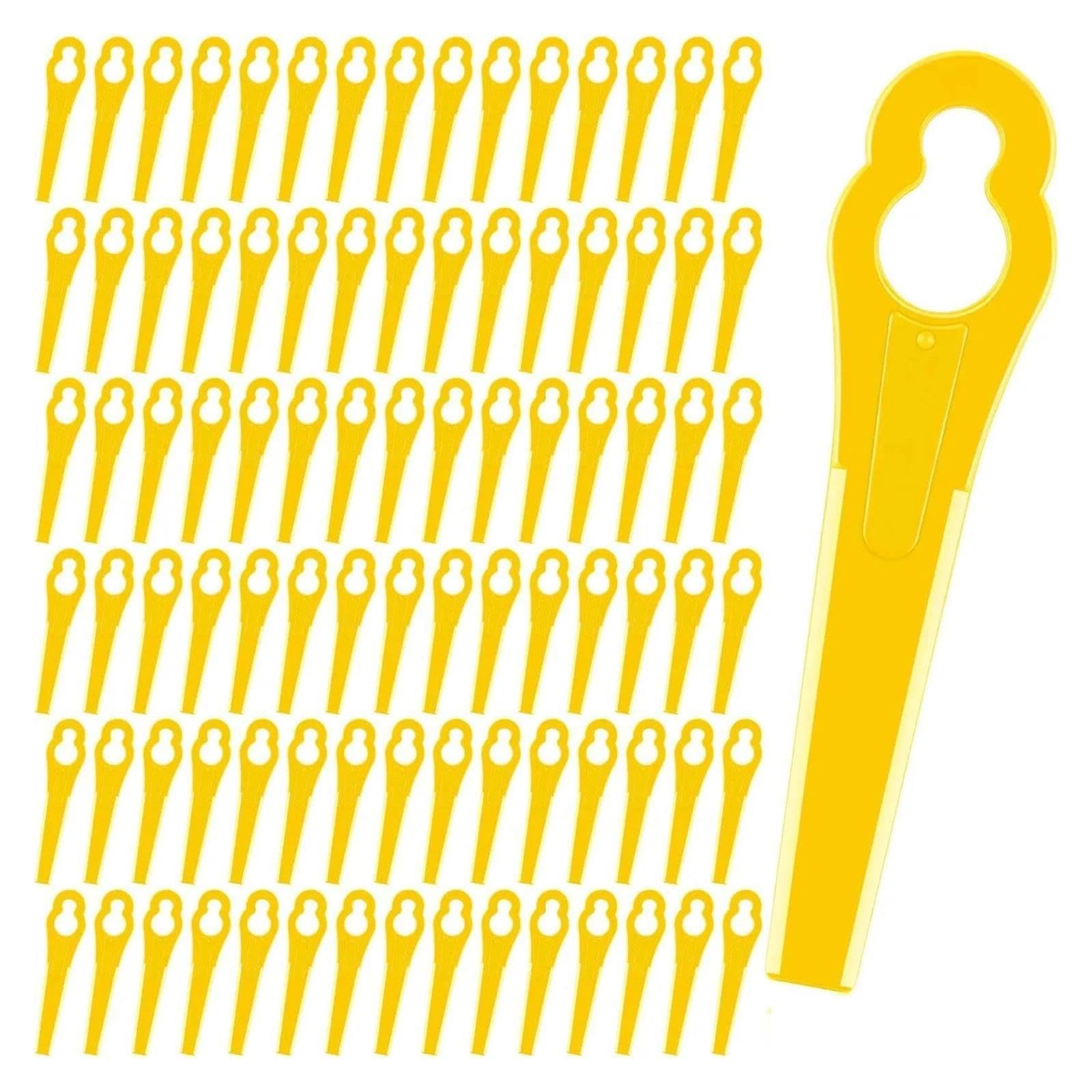 100 Cuchillas De Repuesto For Cortacésped