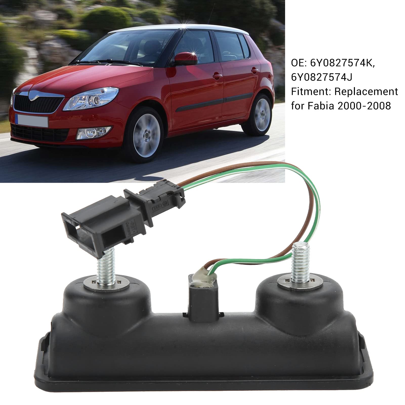 Schalter Knopf für Kofferraum Hintere Griff Für SKODA FABIA I 6Y0827574M