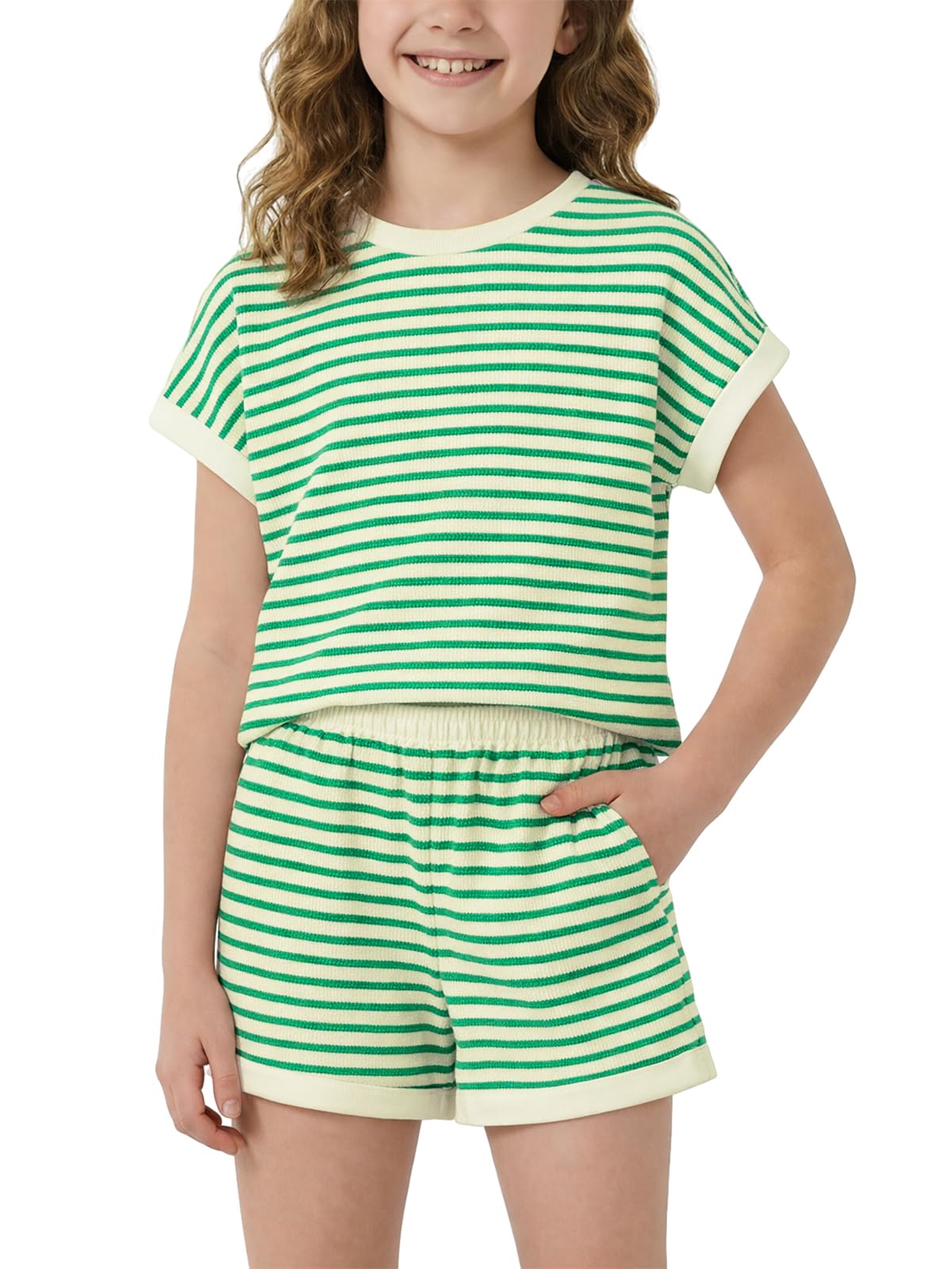 B0FWDBQ48F Hovershoes striped outfit main image