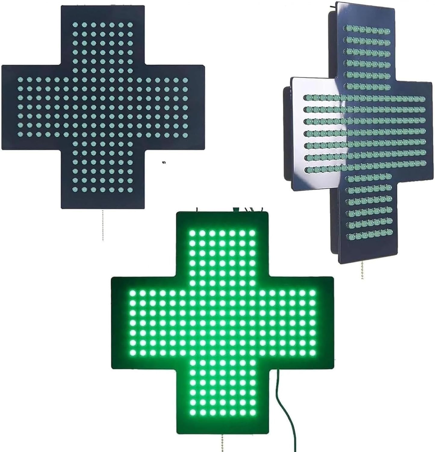 Lampada Da Segnaletica For Interni A LED For Farmacia | Croce da farmacia a LED ultra luminosa con 3 modalità flash, plug and play a risparmio energetico