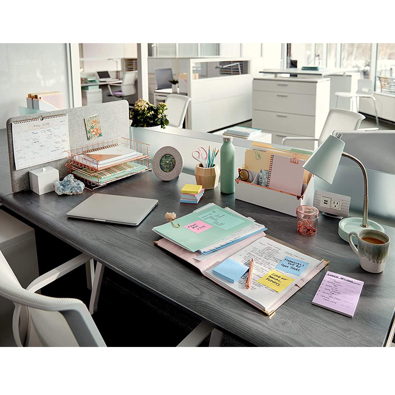 3M Scotch Post-It Haftnotizen: 3 in. breite (Kapstadtsammlung) / 4-pack