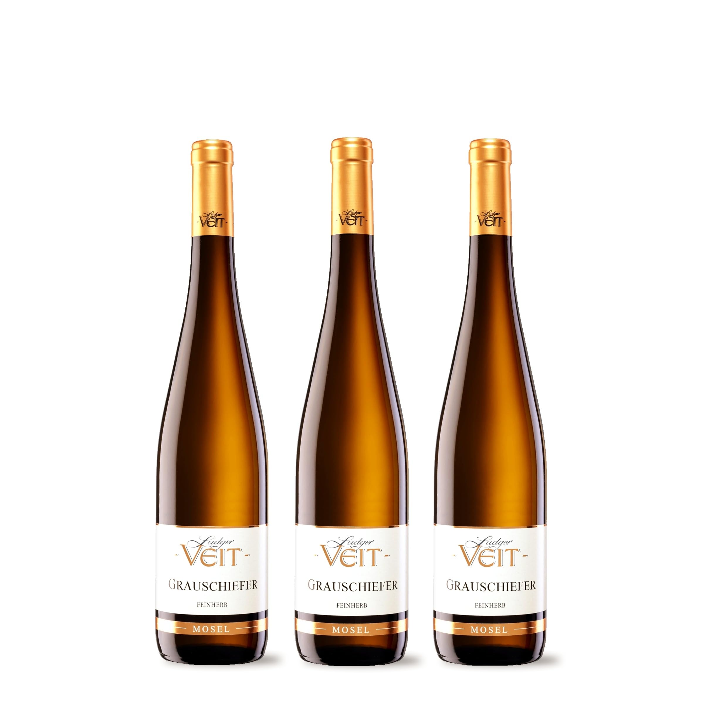 Veit 2024 Riesling Grauschiefer feinherb (3 x 0,75 l) inkl. weine.de-DropStop