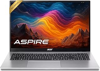 Aspire 3 Premium Laptop Computer Featuring Backlit Keyboard | AMD Ryzen 5 7430U CPU | 16GB RAM | 512GB SSD | 15.6" FHD Display | Fast Wi-Fi 6 | Webcam | Copilot AI Chat | Windows 11 Pro
