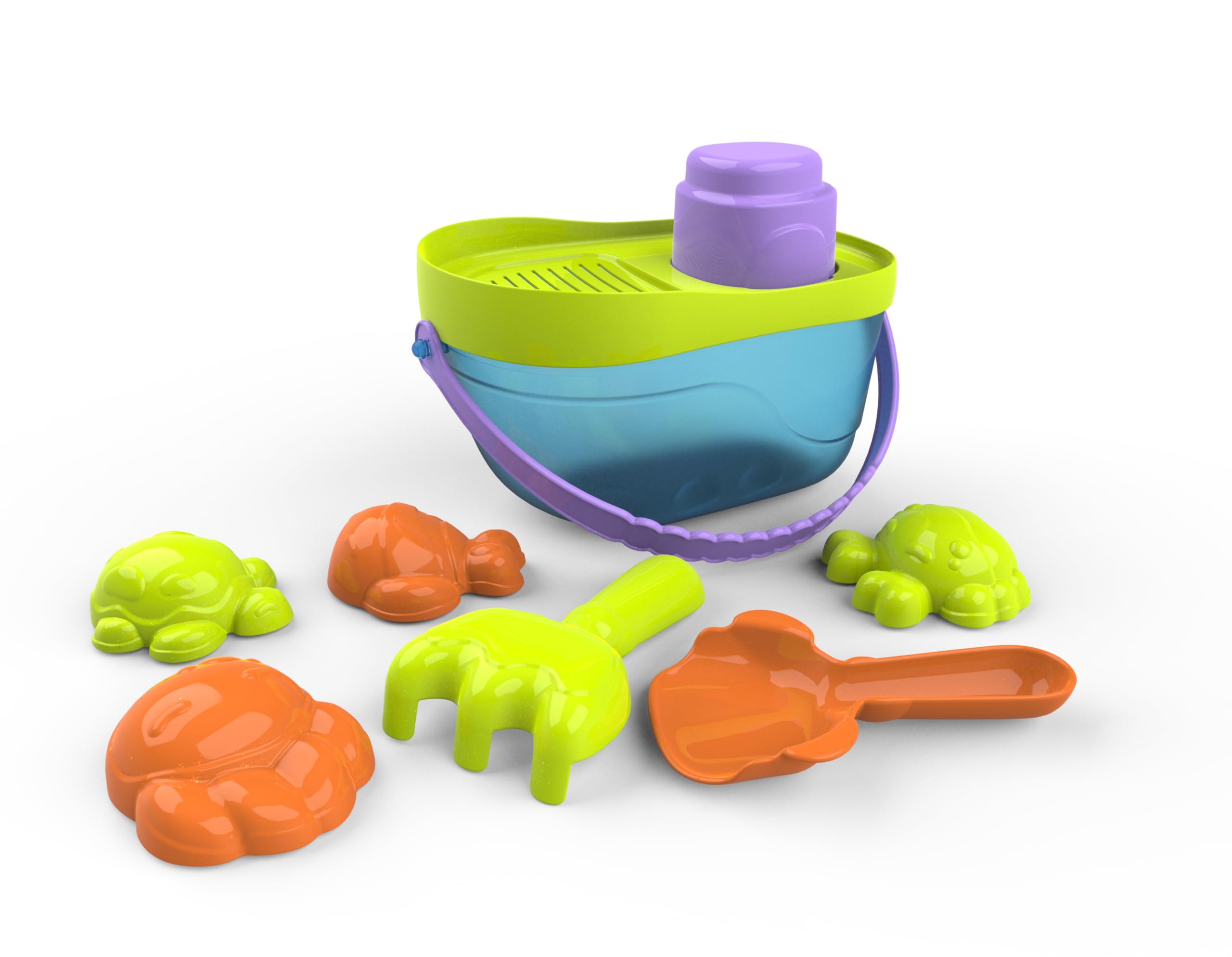 Giggles Funskool Junior Sand Playset, Educational & Creative Construction Toy for Kids, Encourages Learning & Development, Fun Activity for Preschoolers, Gift Set for Kid, Age 18+ Months-image-1