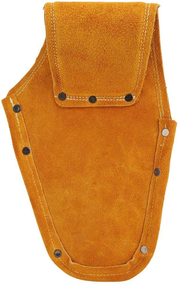 Hardware Tool Storage Bag Wearable Multifunctional Yellow Cowhide Tool Waist Bag Toolkit