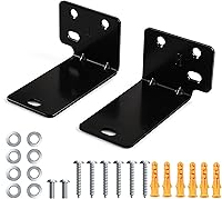 Vista 2 de Suixing Soporte de pared universal con kit de herramientas, soportes de barra de sonido, soporte de montaje compatible con la mayoría de soportes