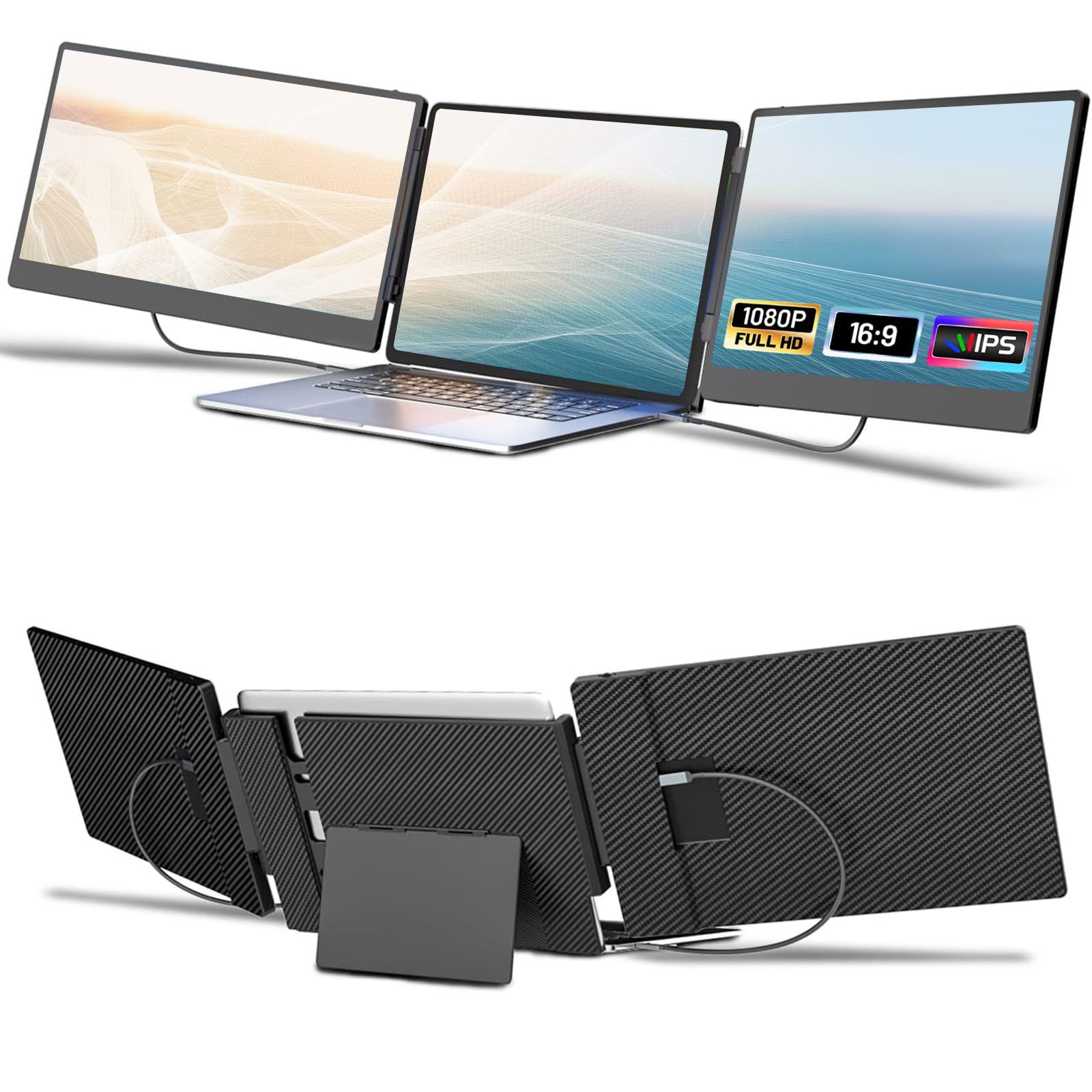 Laptomo S3 トリプルスクリーンエクステンダー S3 14'' Triple