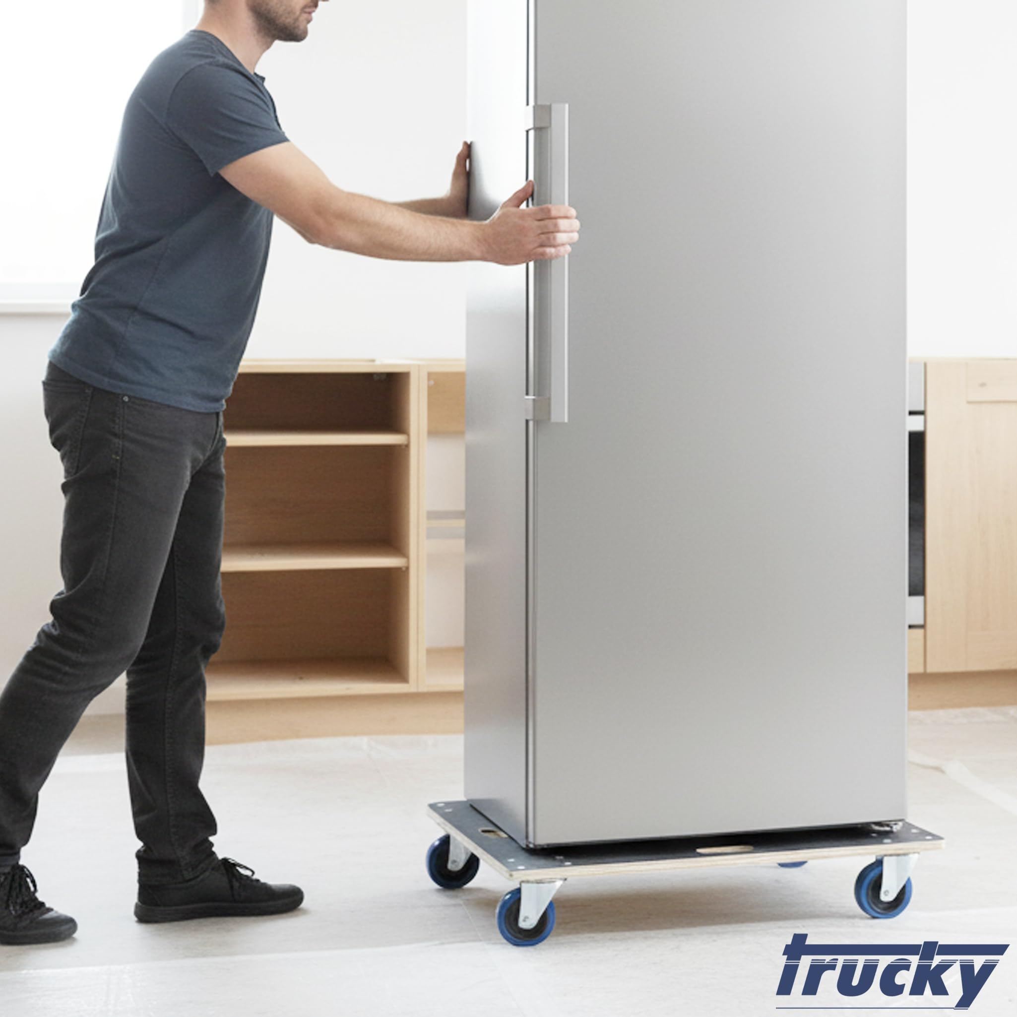 Trucky, Plateau à roulettes, Diable pour Meubles 800 kg Diable de Transport