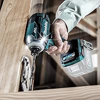 Vista 8 de Makita Xgt 40V Max desarmador de impacto de 4 velocidades, sólo la herramienta