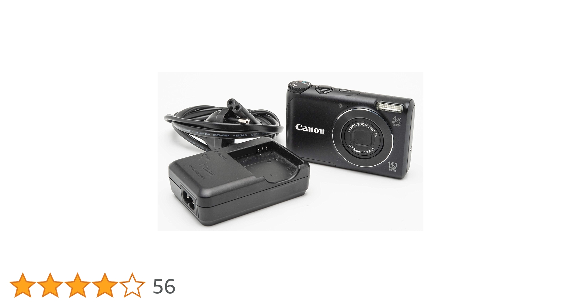 Canon PowerShot A2200 dijital kamera (14,1 megapiksel, 4-kat opt