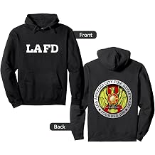 LAFD Los Angeles Fire Department Pullover Hoodie