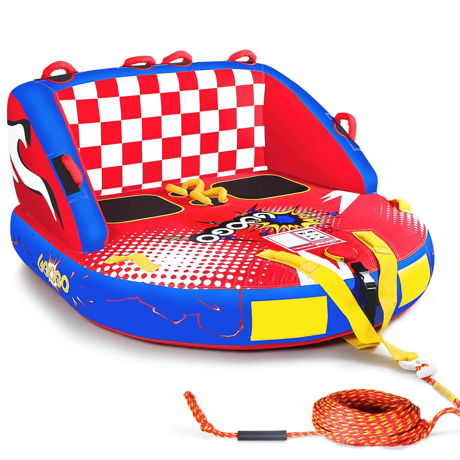 Photo 1 of *SEE NOTES* GOOGO 2/3/4 Person Towable Tube for Boating