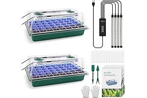 BlumWay Seed Starter Tray with Grow Light