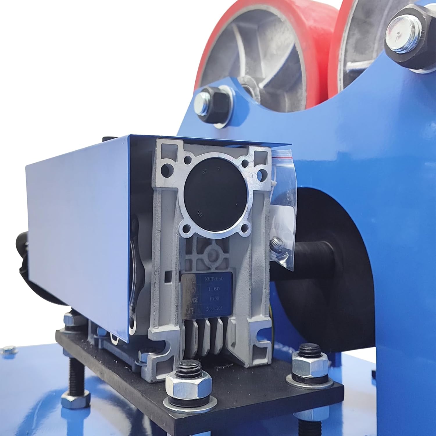 110V Tank Turning Welding Rolls Holder, 4400lbs Load Capacity, Pipe Tank Turning Linkage Rollers, 50-1000mm/1.97"-39.37" Rotary Welding Positioner
