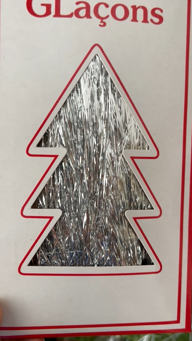 PEPPERLONELY 2000 Brins De Stalactites Pour Sapin De Noël Argenté