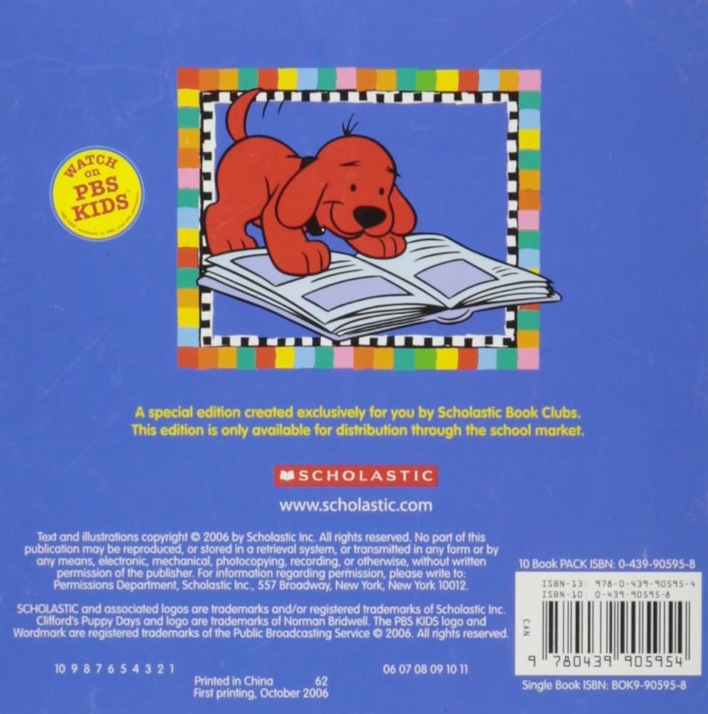 Clifford Learns to Read (Clifford's Puppy Days): Norman Bridwell Clifford Learns to Read (Clifford's Puppy Days): Norman Bridwell