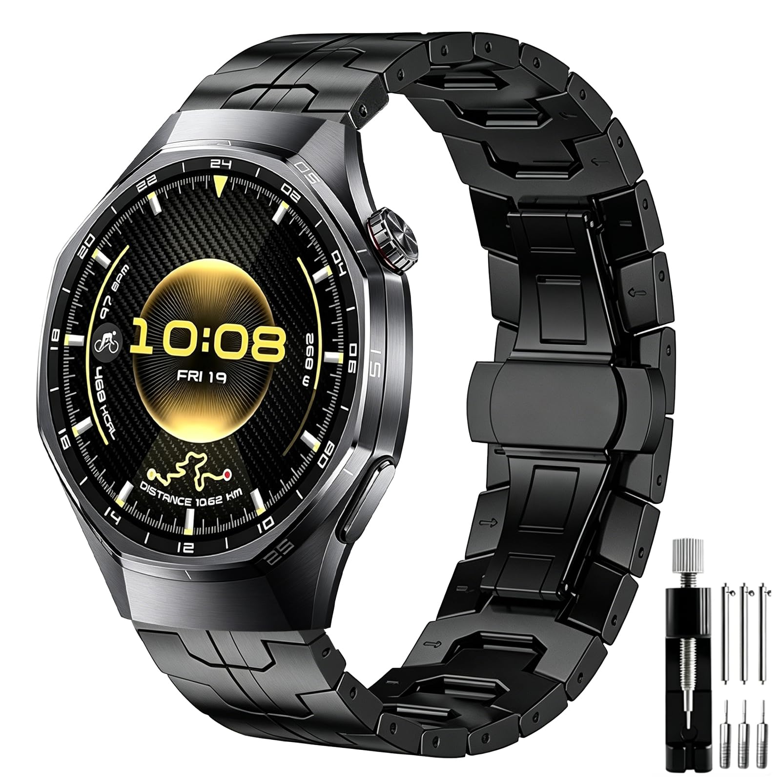 Huawei Watch GT 3 46 mm, GT 3 Pro, model piłkarski 22 mm do Huawei Watch GT 2 46 mm, Huawei Watch GT Fashion, Sport, Aktywny, elegancki, klasyczny, Huawei Watch GT2 Pro/GT2e