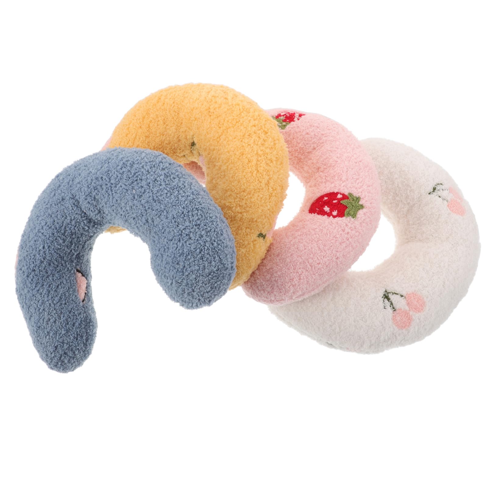 Almohada forma U para gatos con soporte de cuello para dormir mejor