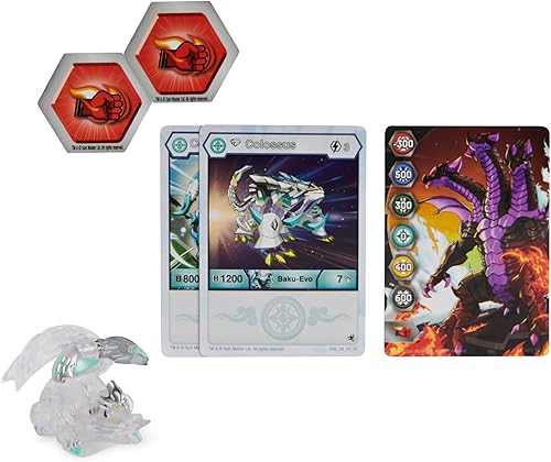 Miniatura 2 de Bakugan Evolutions 2022 Diamond Colossus - Figura coleccionable de 2 pulgadas y tarjetas coleccionables