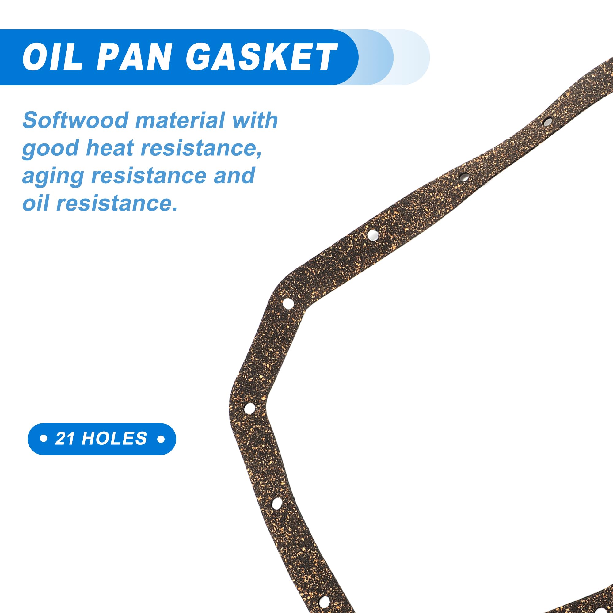 QUARKZMAN Kit De Filtro De Transmisión 6Hp26 Para Ford Explorer 2006-2007 | Metal Y Madera Blanda, Plateado, 6Hp26/6Hp32/6R60/6R80, Oe 24117543550, 21 Agujeros, 1 Filtro+1 Junta