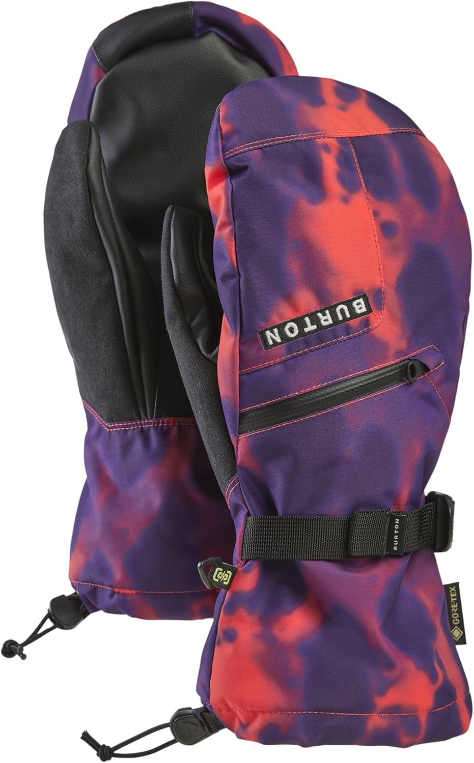 Burton Men’s Gore-TEX Insulated Mittens – Waterproof Winter Snowboard Mittens with Touch Screen Tech & Removable Liner