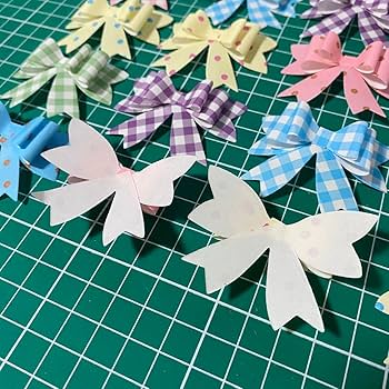 Amazon.co.jp: クラフトパンチ ペーパークラフト リボン 立体