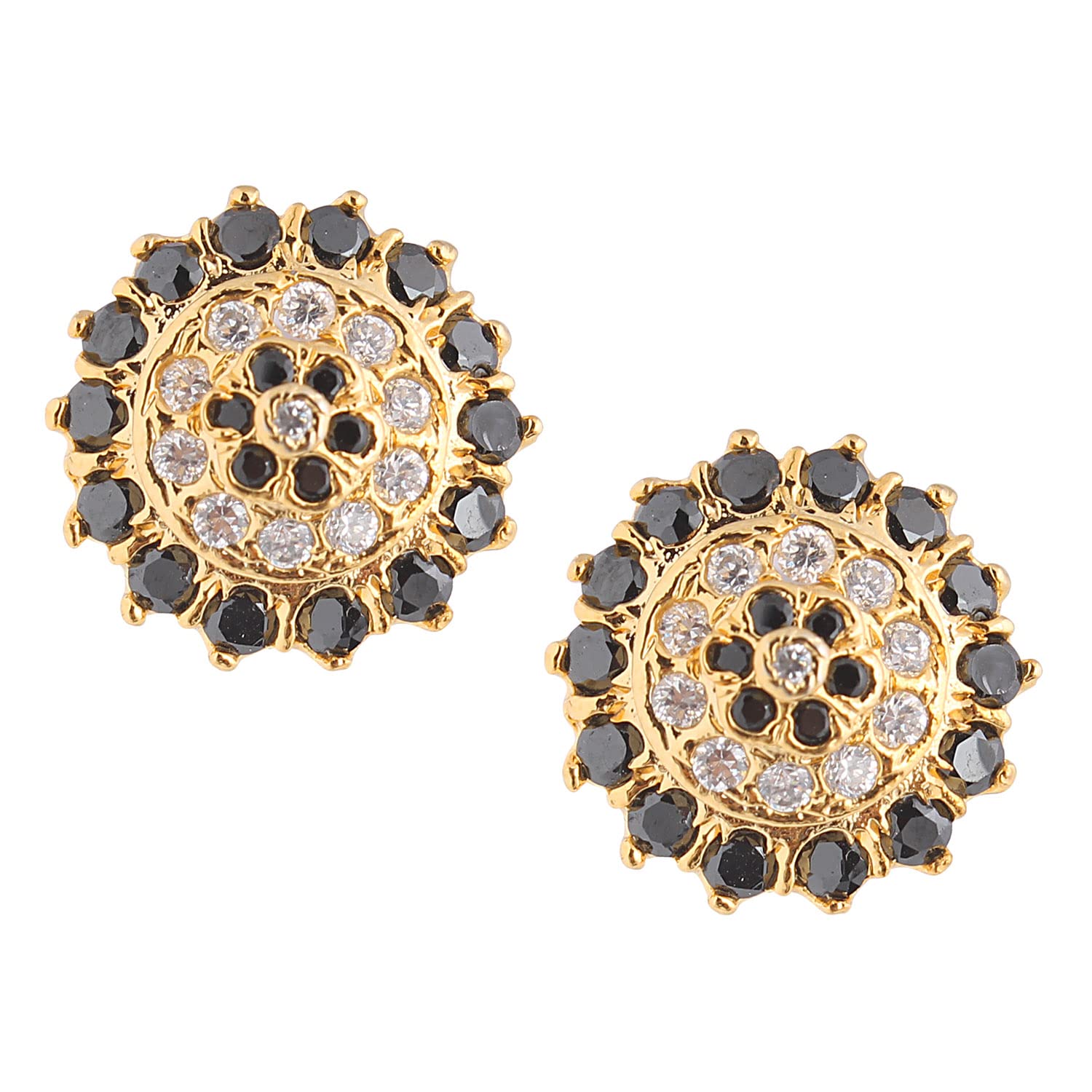 Amazon Brand - Anarva Womens Crystal Stud Earrings, White (B08ZHMQ6Q1) Amazon Price History, Amazon Price Tracker