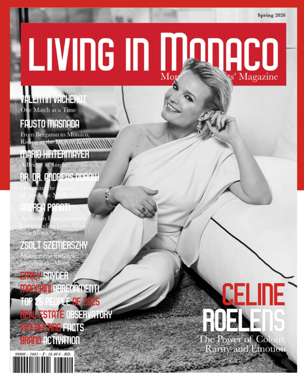 Living in Monaco, The Monaco Residents' Magazine . Spring 2026 (Céline Roelens edition)