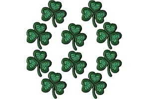 Small Clover Iron-On Shamrocks Appliques