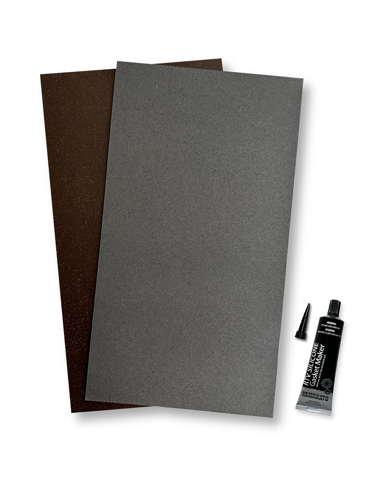 YAMAKATO RTV Gasket Material Paper Maker Black Silicone Sealant 160X290mm