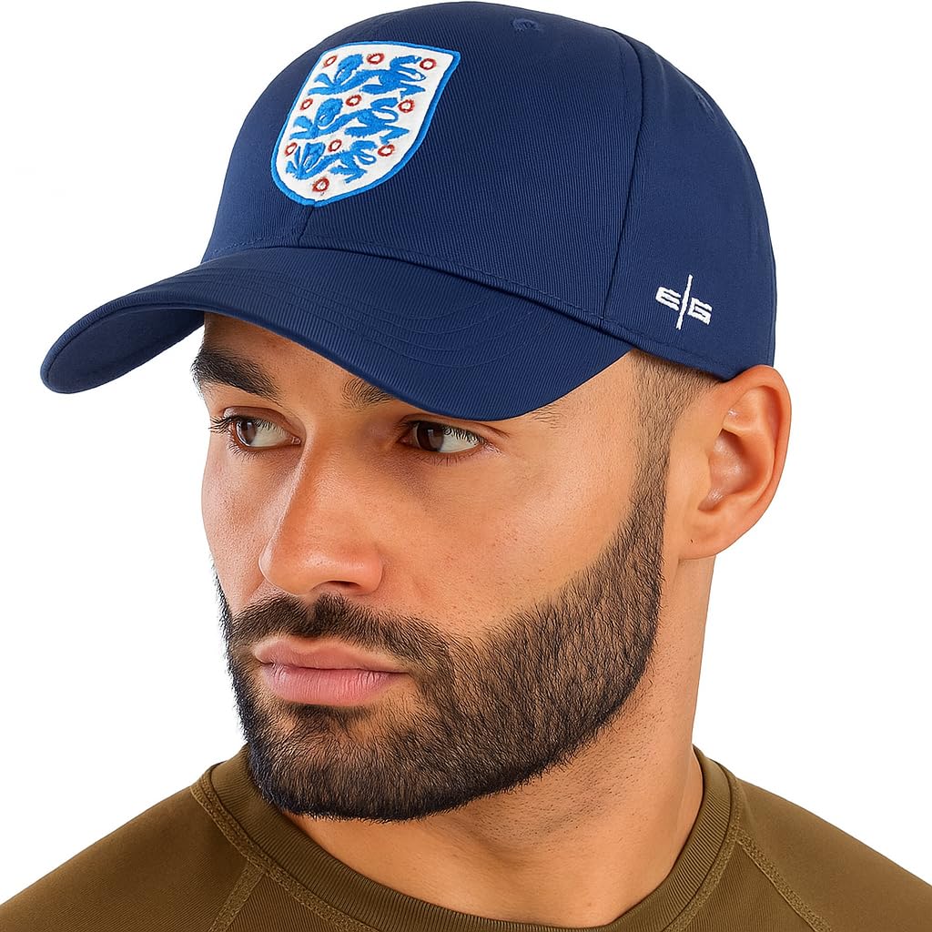 England Baseball Cap Official Football World  Cup Navy Blue C'mon England !!