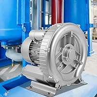 Vista 6 de ARTIBETTER Pump Aquarium Blowers Fish Tank Pump Suction Blower for Sewage Silver
