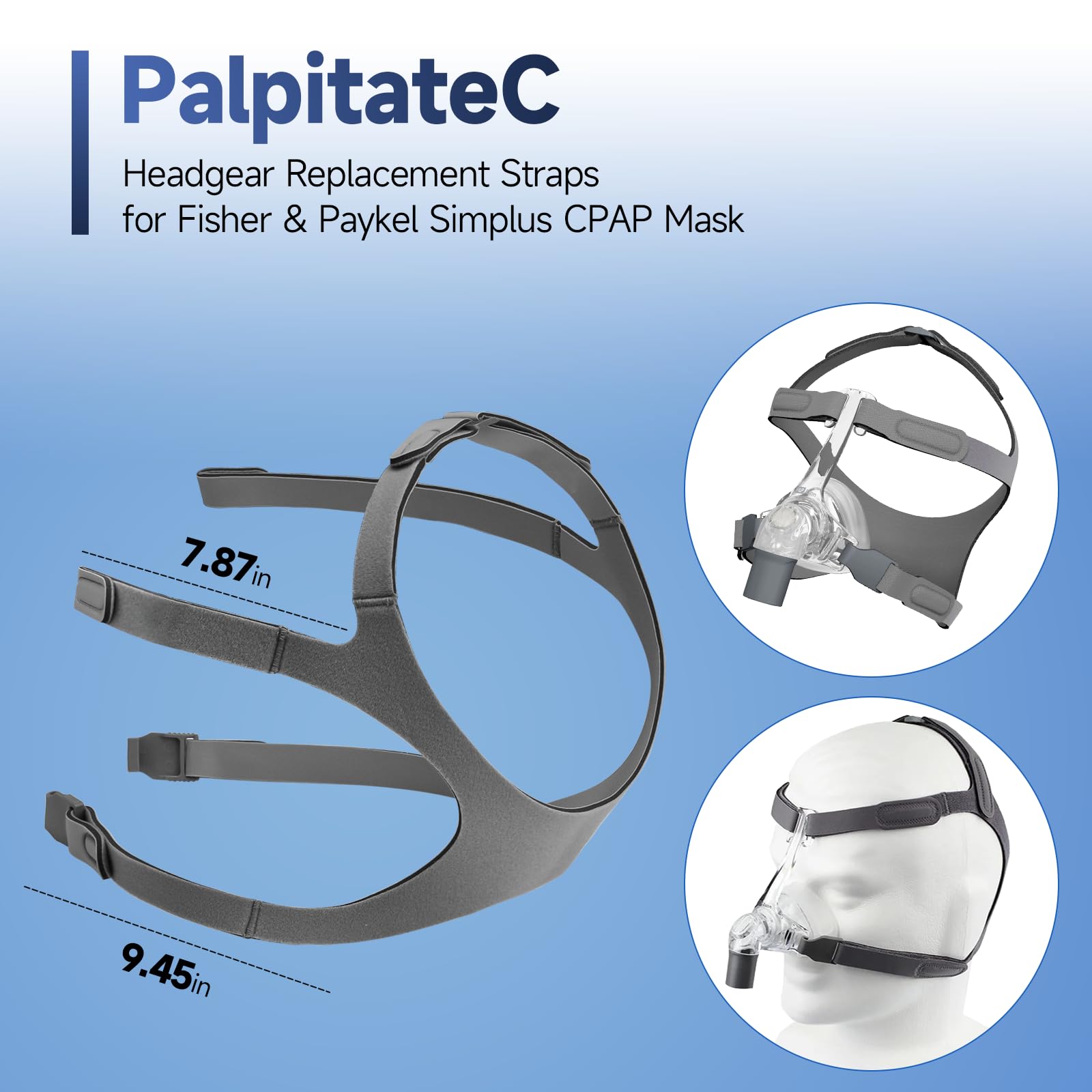 Amazon.co.jp: PalpitateC F&P Eson 2 鼻マスクヘッドギア