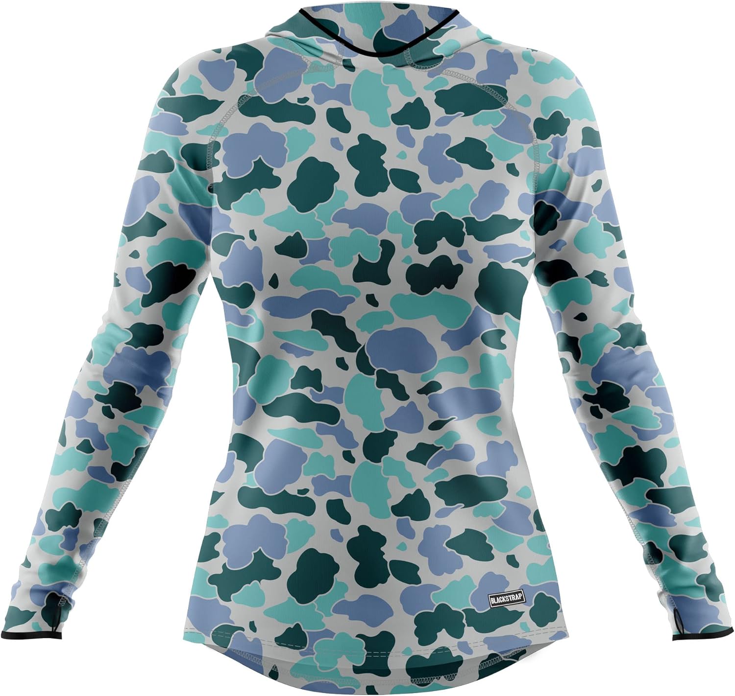 BLACKSTRAP Womens Hooded Brackish Crew UV Sun Shirt