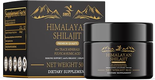 Shilajit Resina Shilajit pura del Himalaya  Grado dorado 100% puro Shilajit con ácido fúlvico y más de 85 oligoelementos complejos para energía y disponible en Yaxa Guatemala