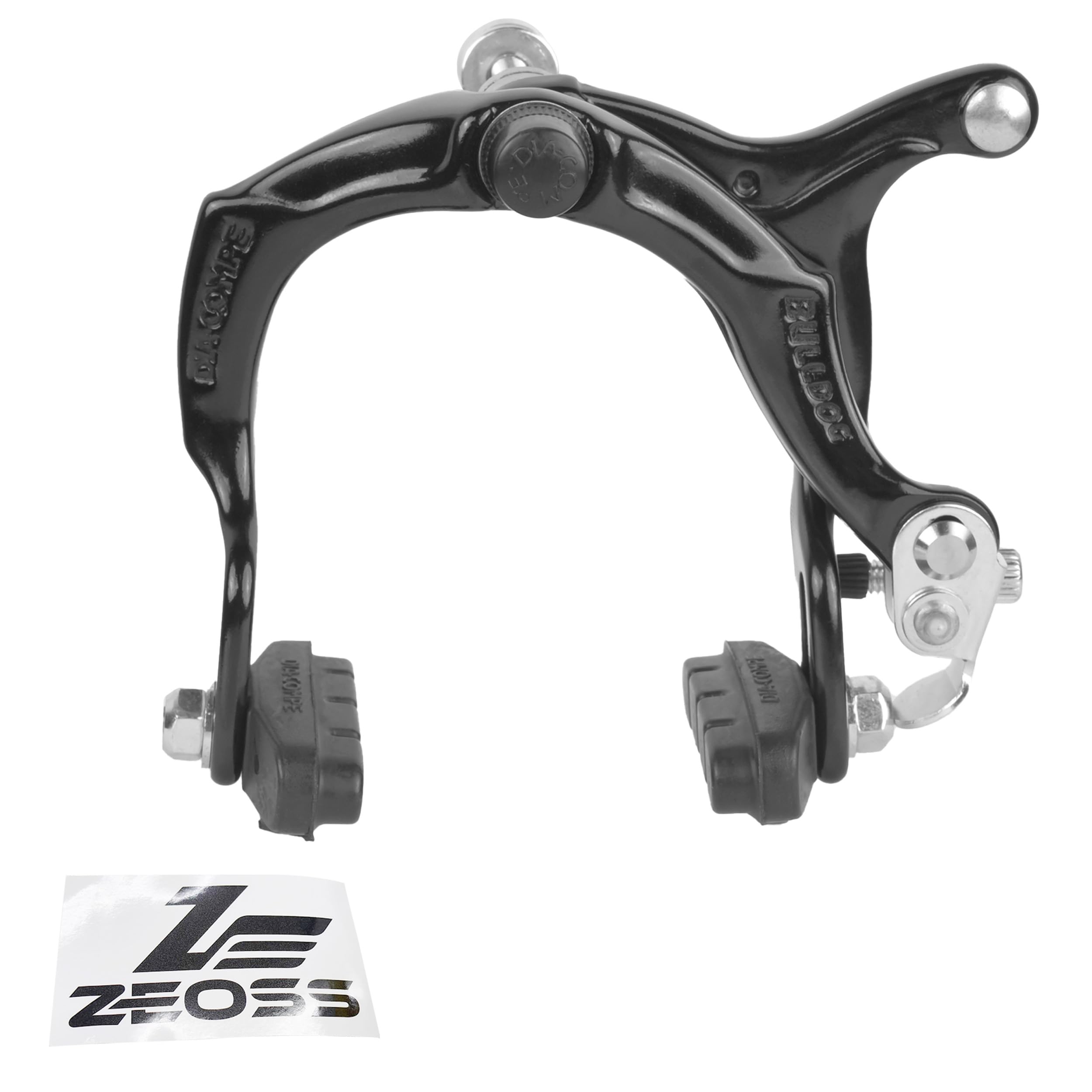 Dia-COMPE 884QL Bulldog BMX Freestyle Pinza Freno Anteriore Adesivo Nero, DP3247-F-ZEO