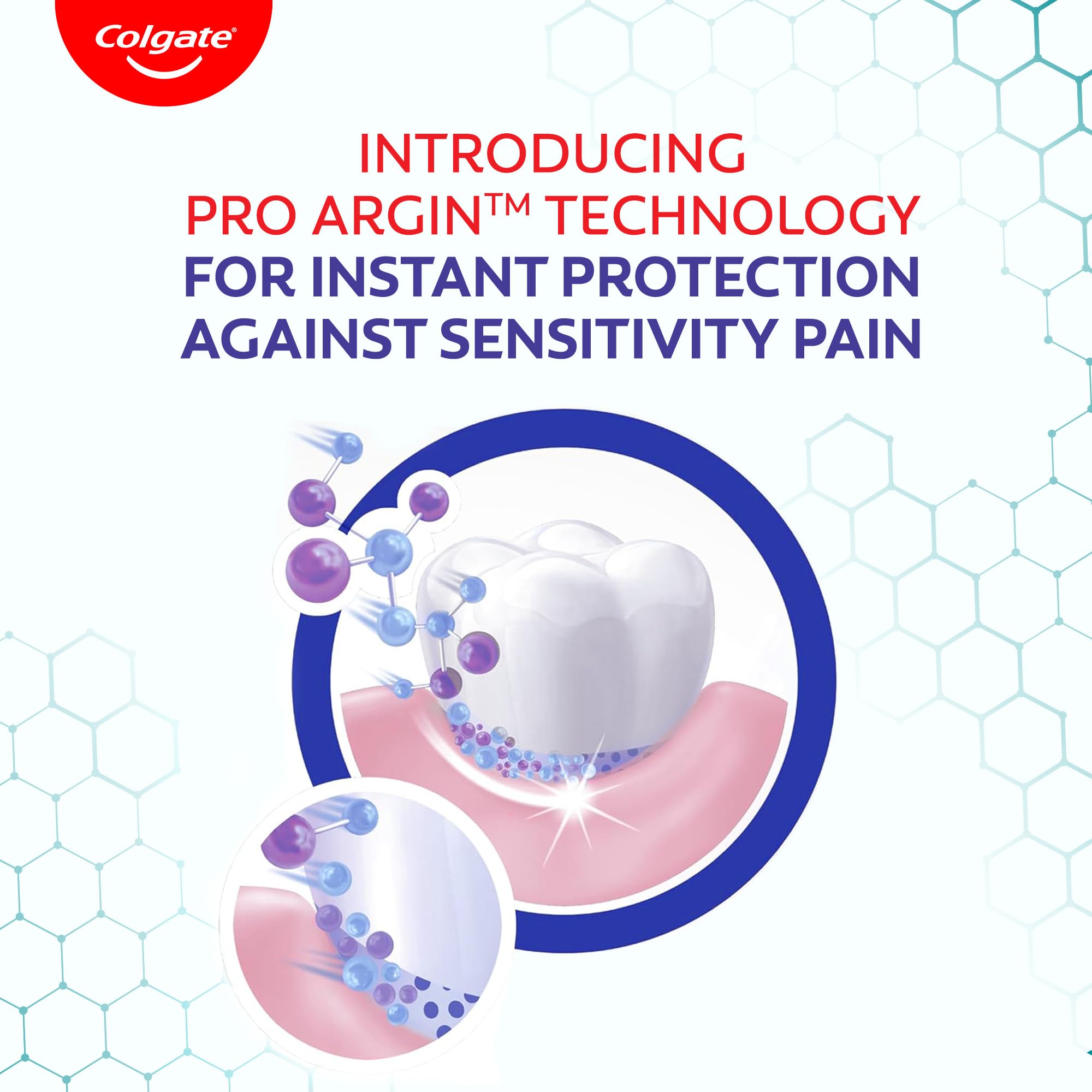 Colgate Sensitive Pro Relief Toothpaste, Tooth Paste With Pro Argin Formula for Sensitivity Relief, 140gm (Combo Pack Offer) product image 5