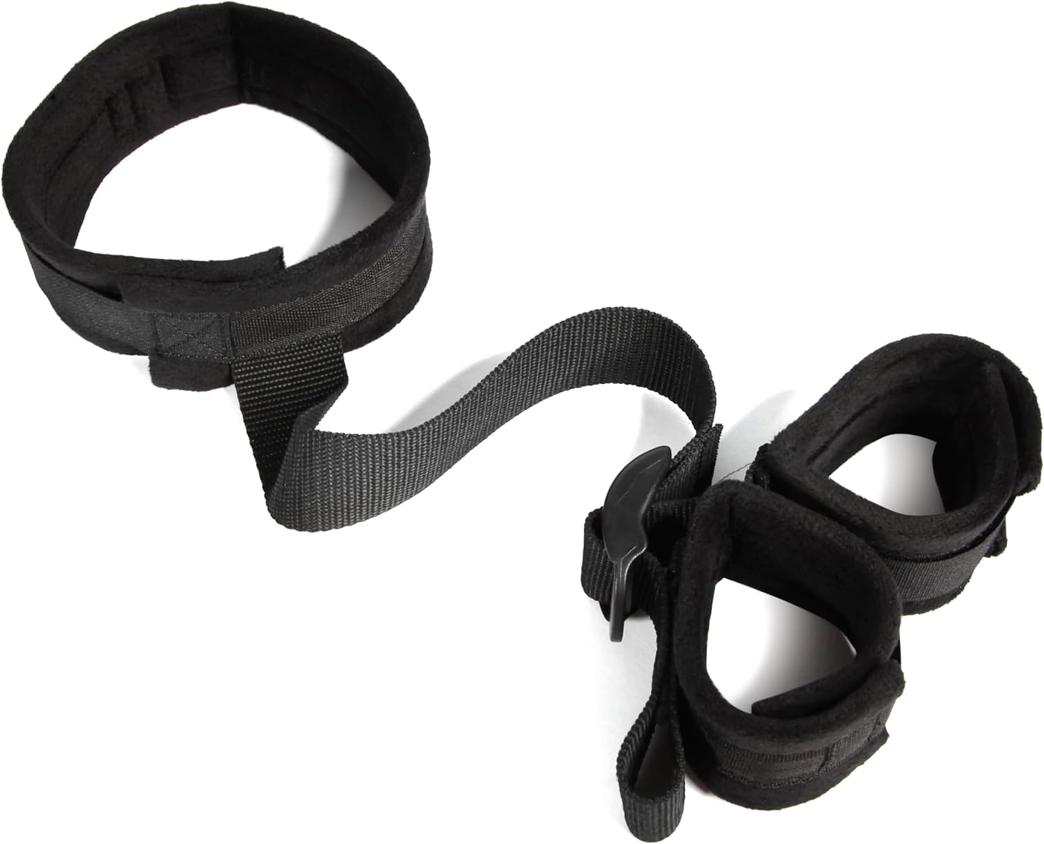 Lovehoney Bondage Boutique Collar to Wrist Sex Restraints | Adjustable Behind Back Padded Handcuffs | BDSM Collar & Leash for Bedroom Adult Games | Sexy Role Play Bondage Kit | Sex Toys for Couples