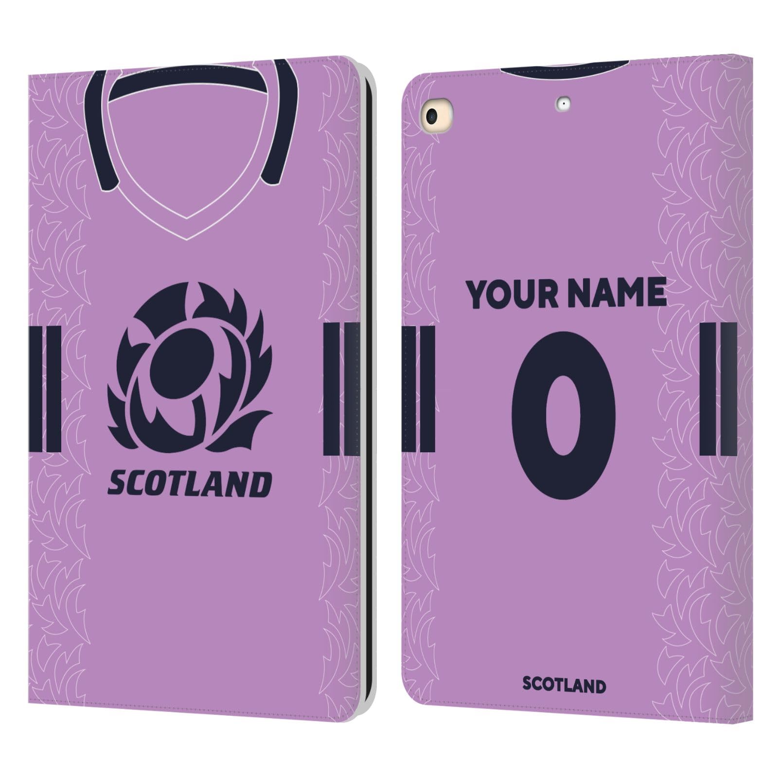Funda iPad 9.7 2018 escocesa para ver partidos en la oficina y proteger su tableta con elegancia 7