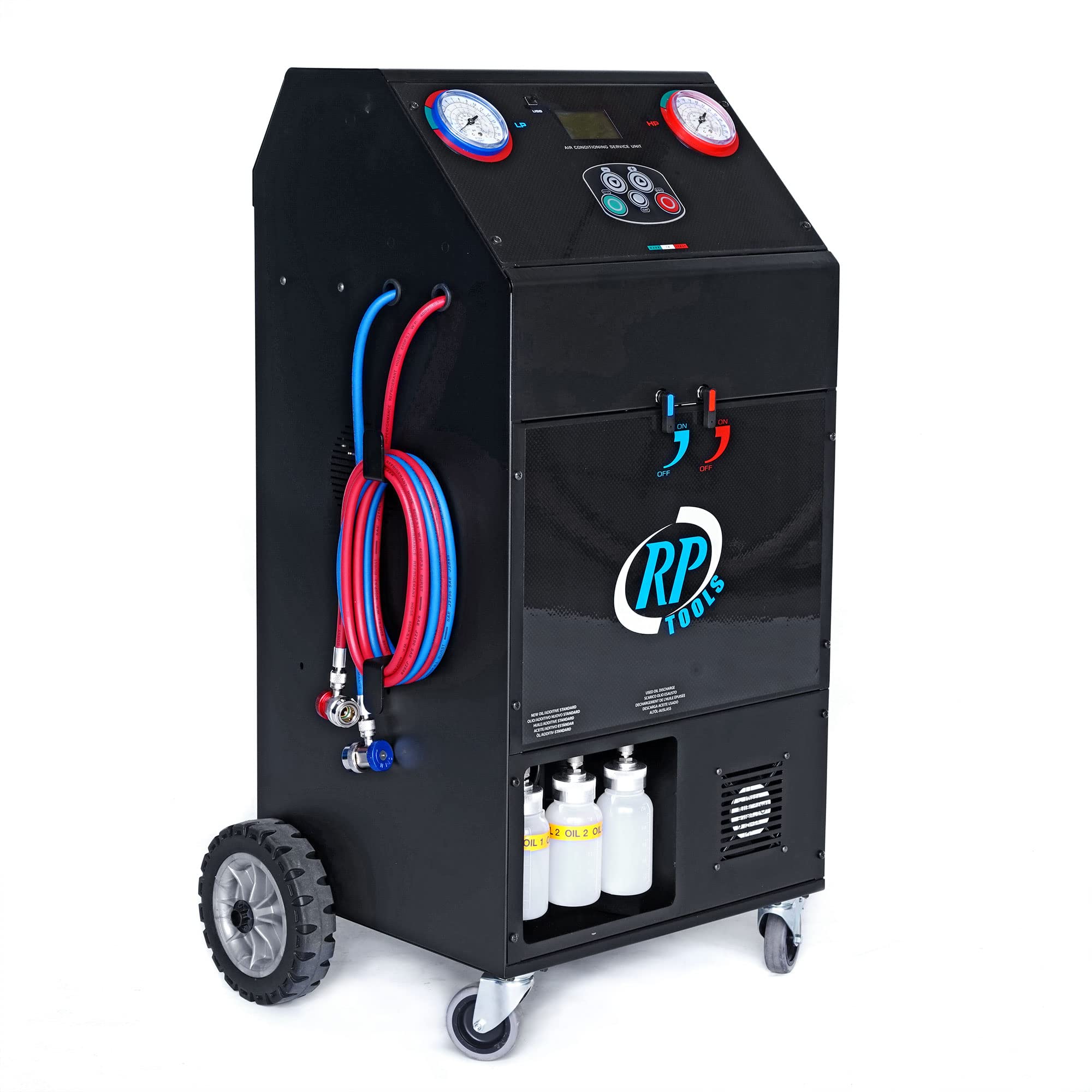 RP-TOOLS Klimaservicegerät Vollautomatisch PKW R134A oder R1234yf Made in Italy
