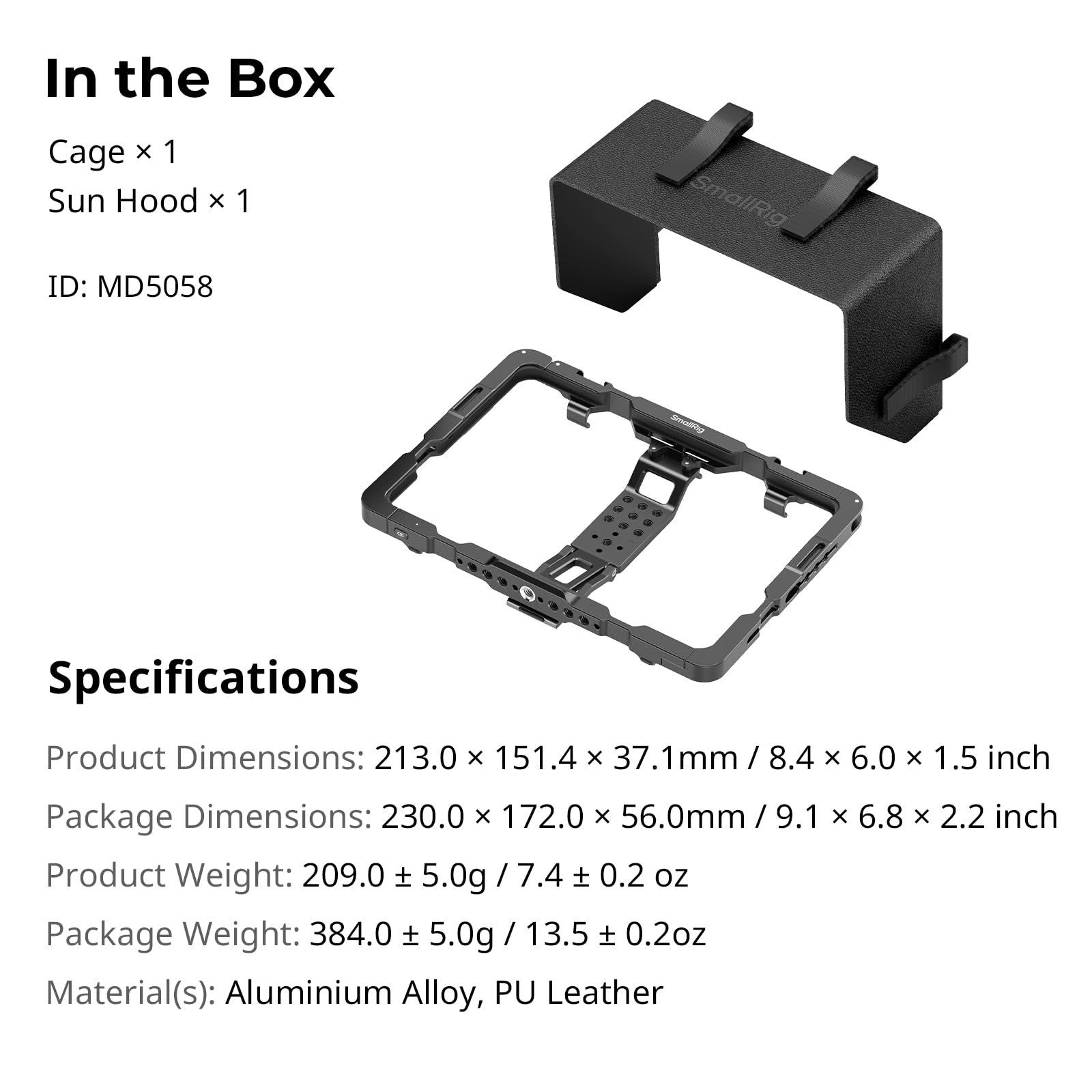 Amazon.com: SMALLRIG Cage for iPad mini 6 / A17 Pro, Metal