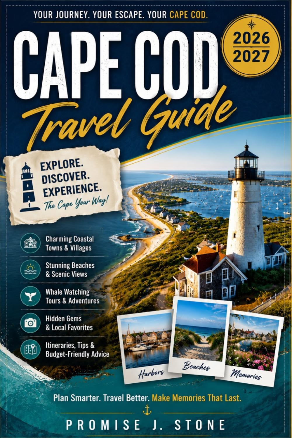 CAPE COD TRAVEL GUIDE 2026–2027: Explore Charming Coastal Towns, Stunning Beaches, Whale Watching Tours and Hidden Gems Across Cape Cod