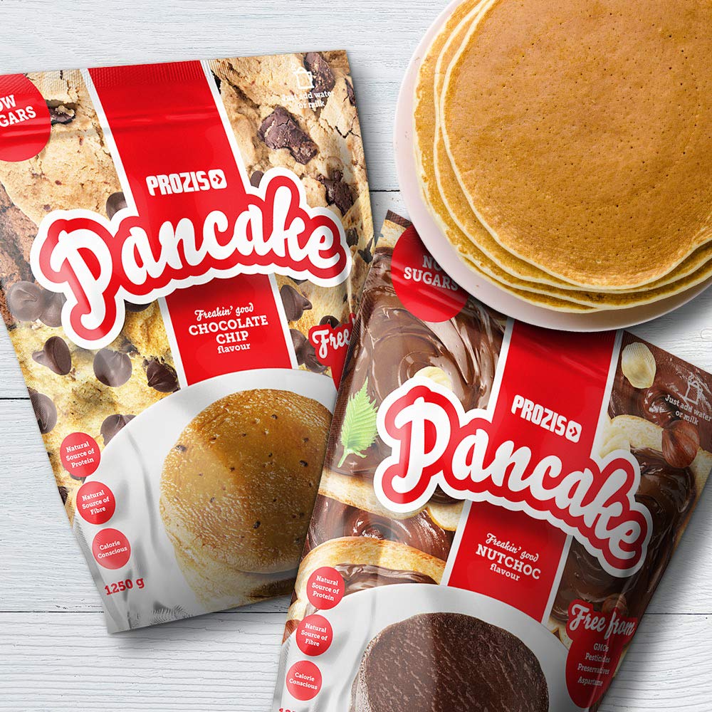 Prozis Pancake 1250 g, Gocce di Cioccolato